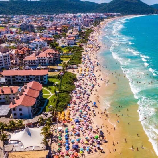 Apartamento De Praia Ingleses ฟลอเรียนอโปลิส ภายนอก รูปภาพ