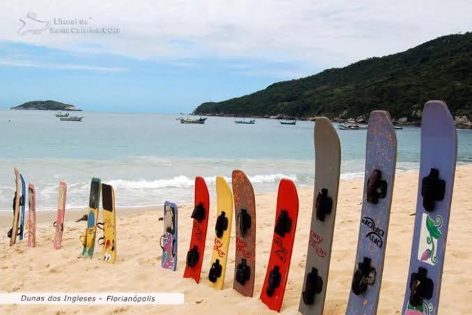 Apartamento De Praia Ingleses ฟลอเรียนอโปลิส ภายนอก รูปภาพ